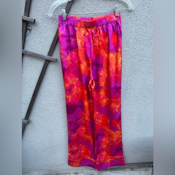 Ronny Kobo Valentina Top + Dora Pant in Tie Dye Pink New With Tags! - Picture 5 of 10